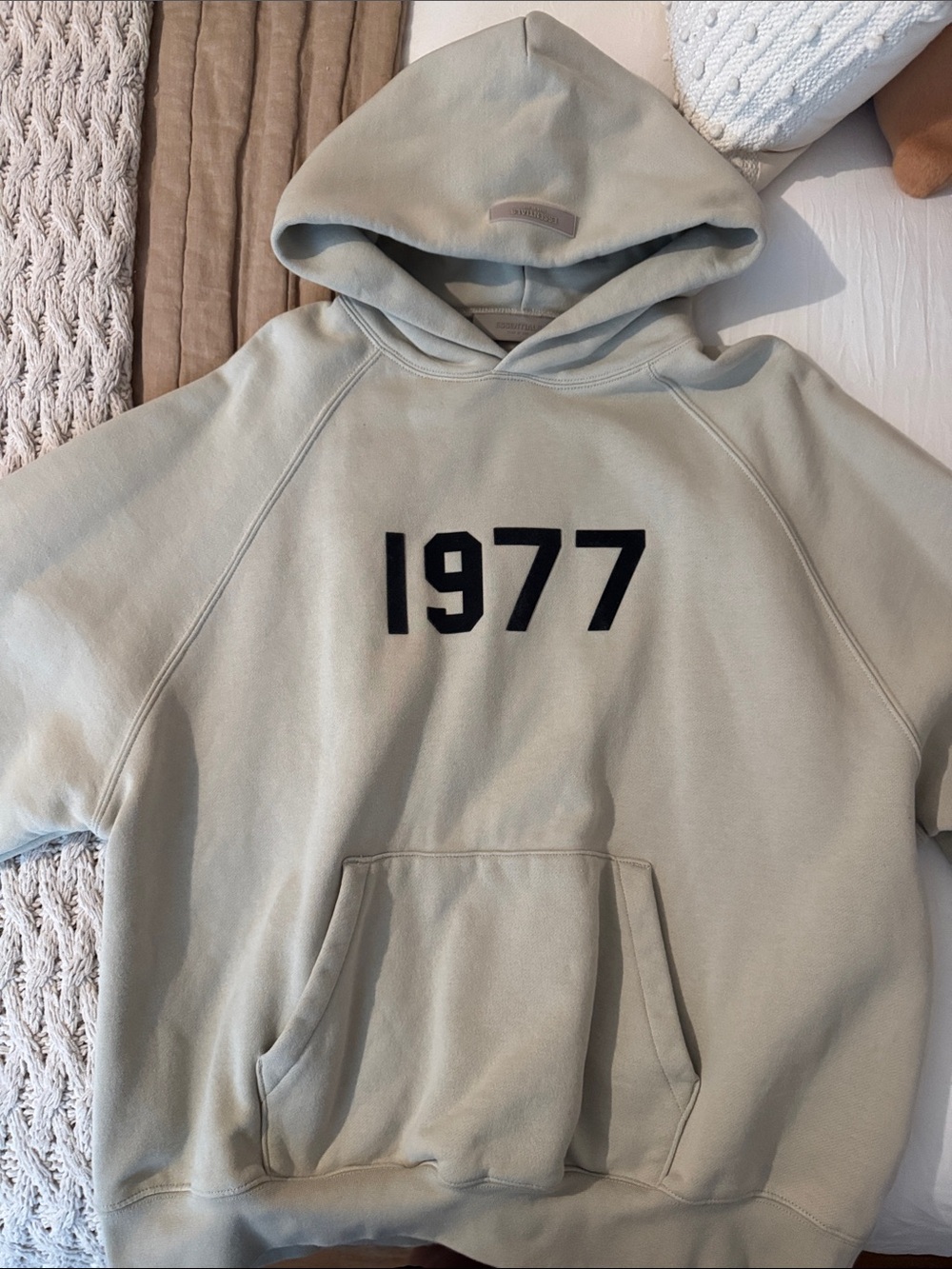 NWOT Essentials 1977 Hoodie - Beige